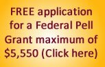 Apply for a FREE Federal Pell Grant